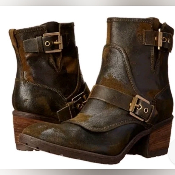 NEW DONALD PLINER Delta Leather Moto boots - Picture 8 of 8